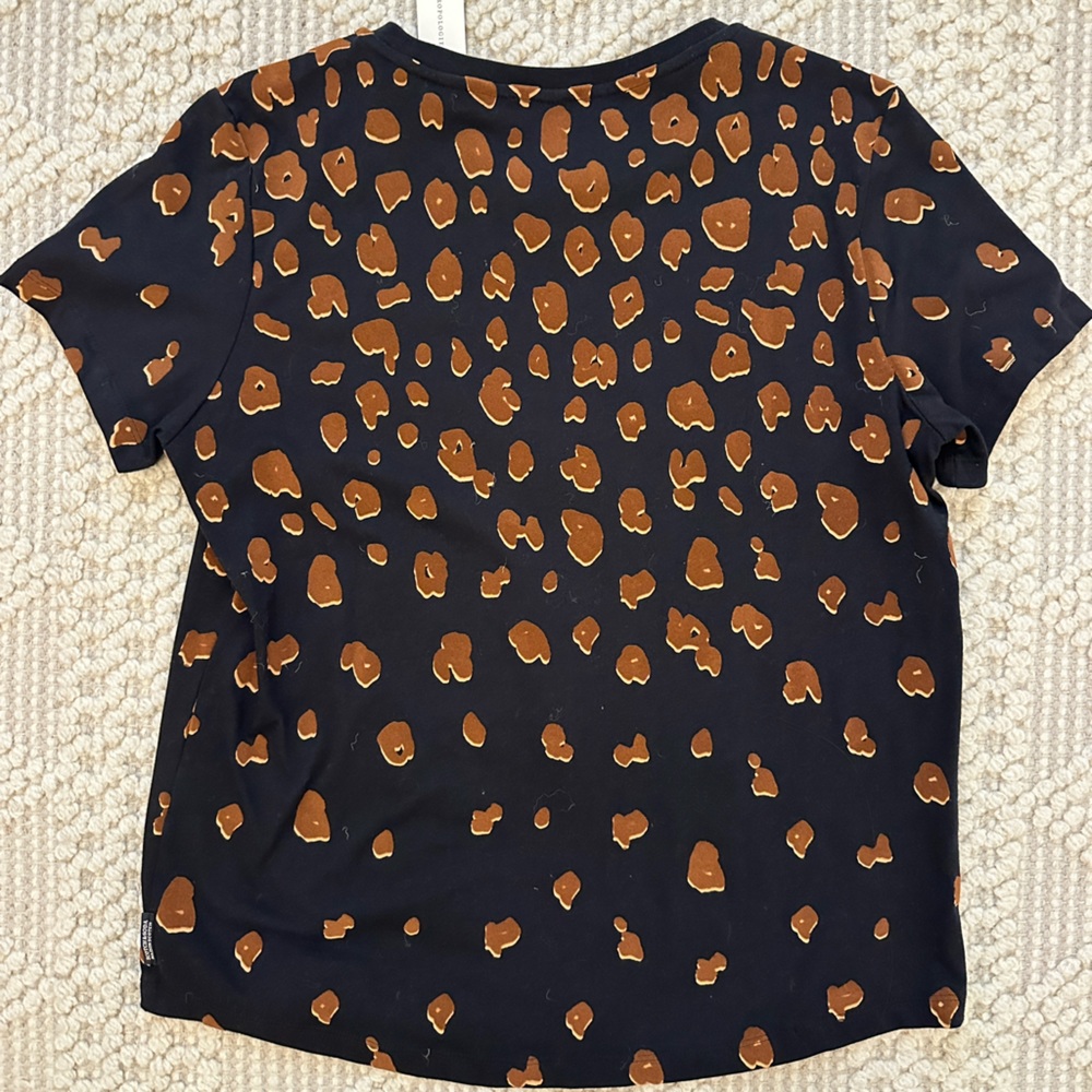 Scotch & Soda — NWT Size M — Women’s Cheetah 3D T-Shirt - Picture 4 of 6